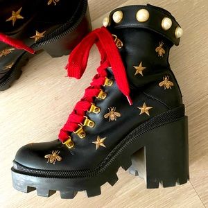 Gucci trip ankle boots